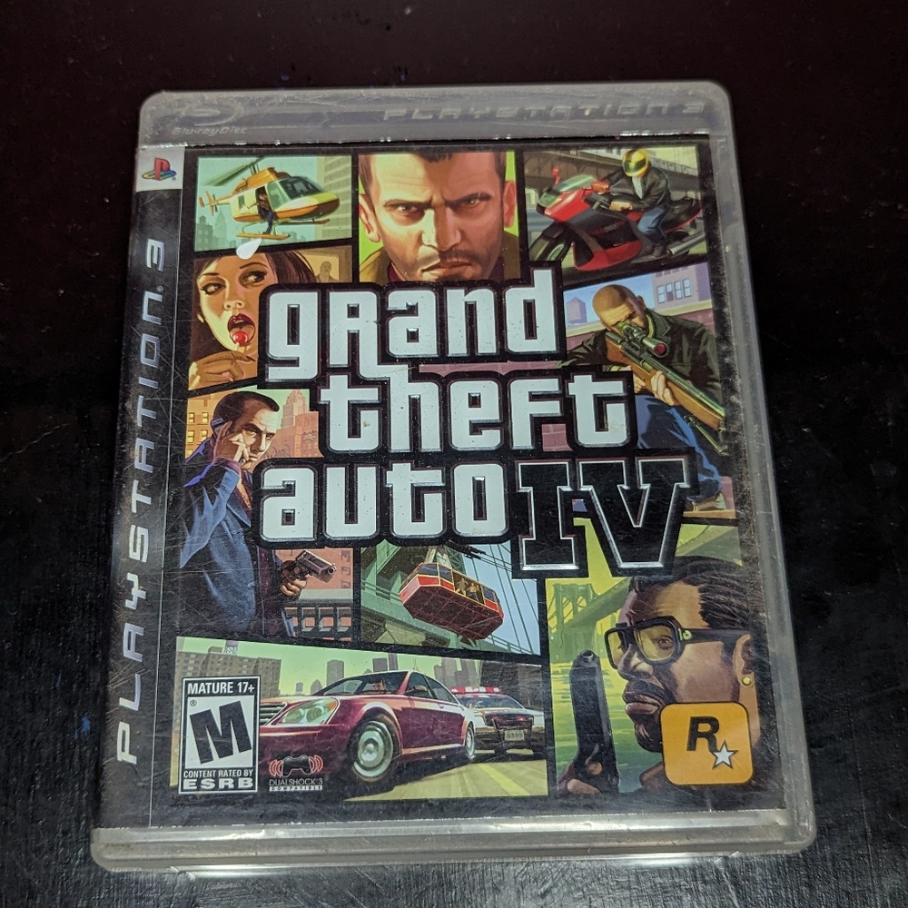 Grand Theft Auto IV Sony Playstation 3 PS3, Complete with manual-Fast Shipping!